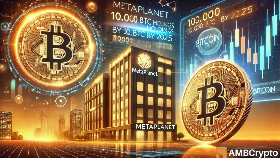 Metaplanet的2025愿景:首席执行官概述了收购10000 BTC的计划
